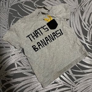 Gymboree “that’s bananas” tee